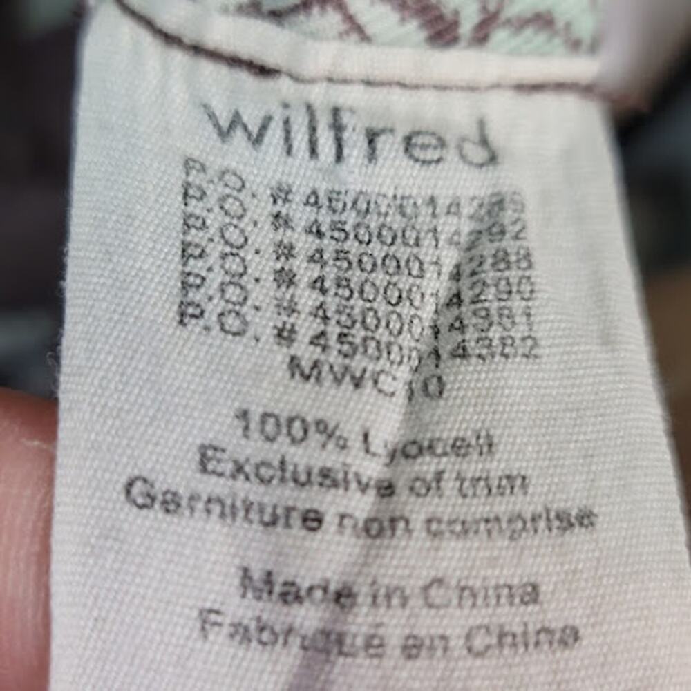 Aritzia- Wilfred Bustier Floral Dress- Size Eight - Picture 5 of 9